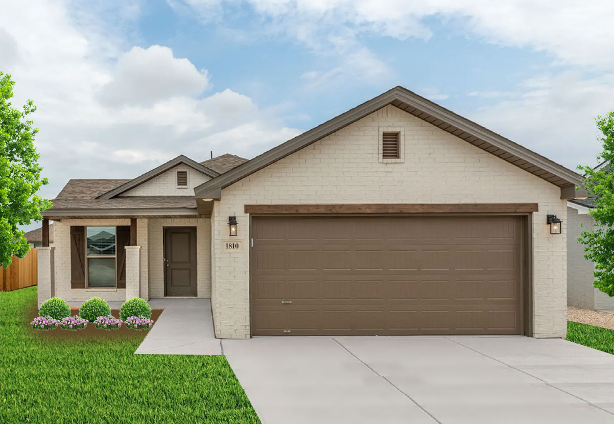 North Texoma Home Builder presents the Sorrel, a 1300 -n Series home